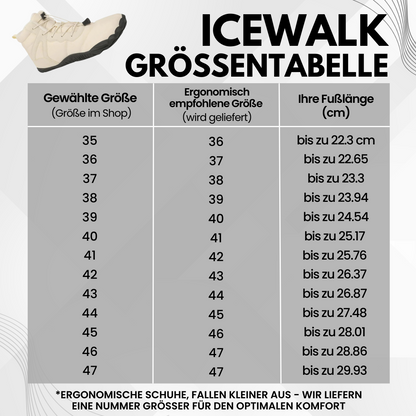 IceWalk Scarpe Termiche Impermeabili Barefoot