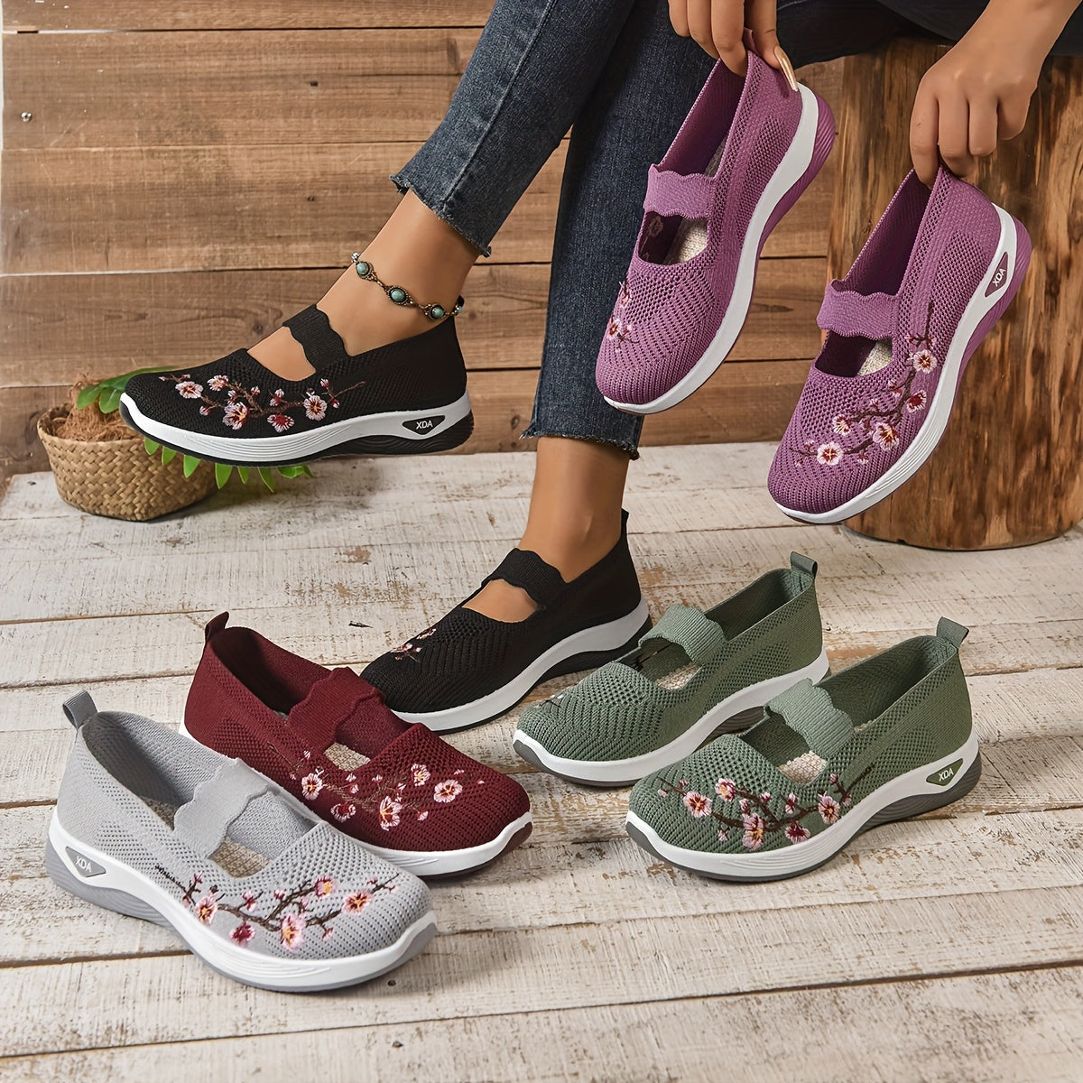 Fiore Scarpe Comfort Ergonomico