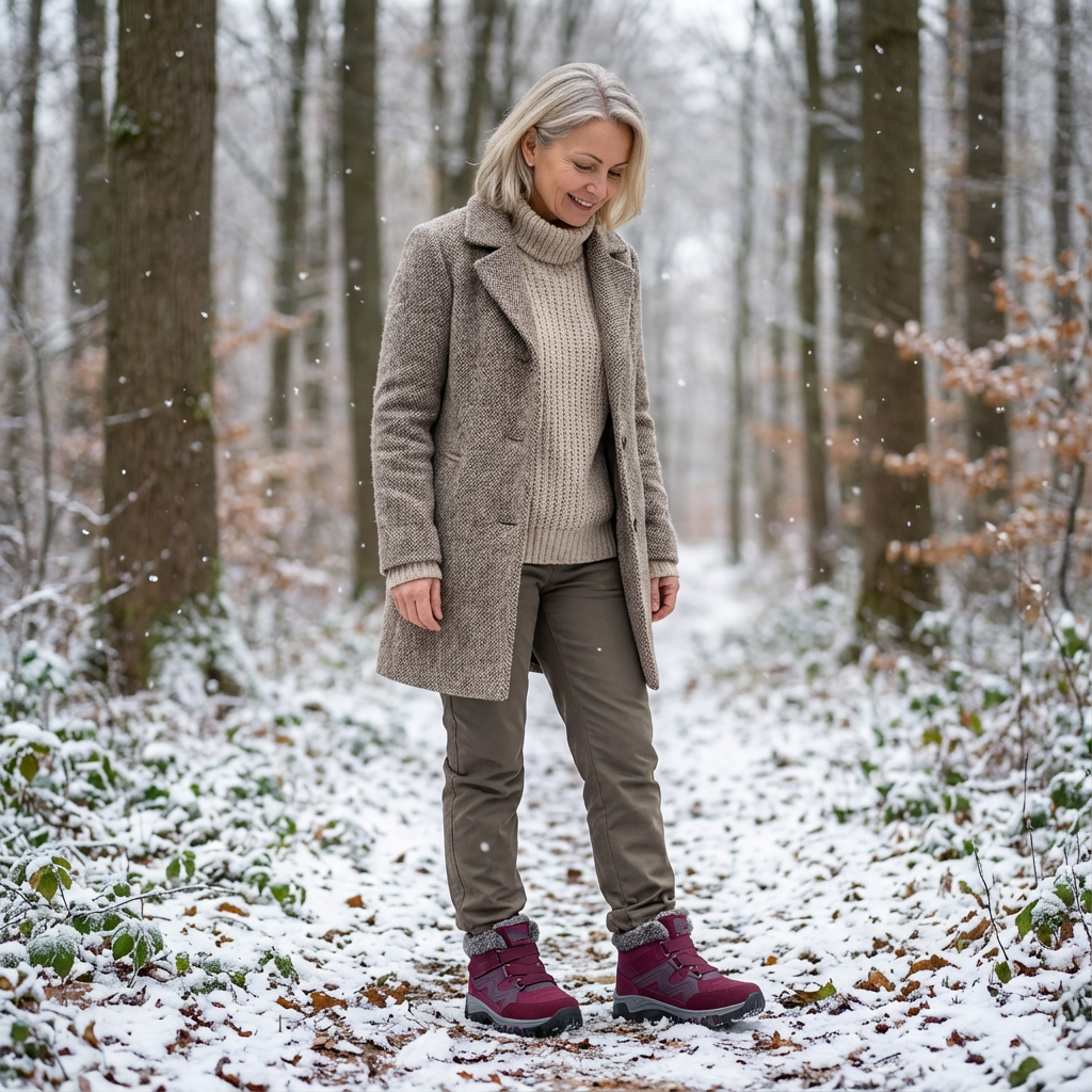 Montela Scarpe Ortopediche Invernali Rosa