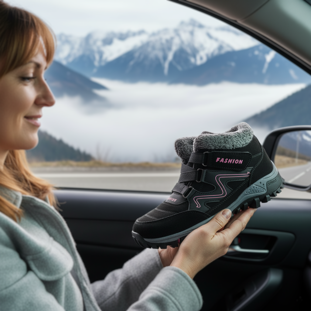 Montela Scarpe Ortopediche Invernali Rosa