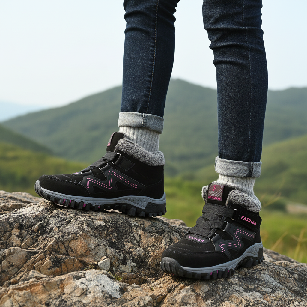 Montela Scarpe Ortopediche Invernali Rosa
