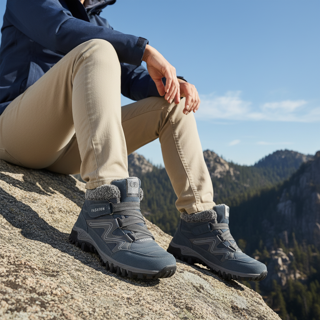 Montela Scarpe Ortopediche Invernali Blu