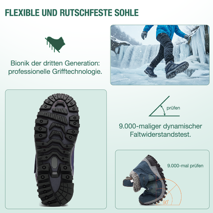 Montela Scarpe Ortopediche Invernali Blu